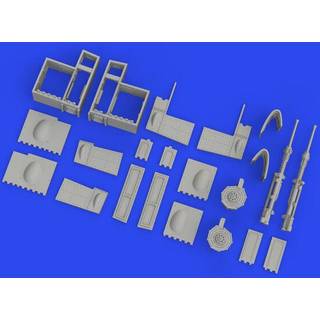 A6M3 gun bays short barrel PRINT 1/48 EDUARD