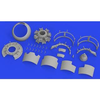 F4F-3A engine PRINT 1/48 EDUARD