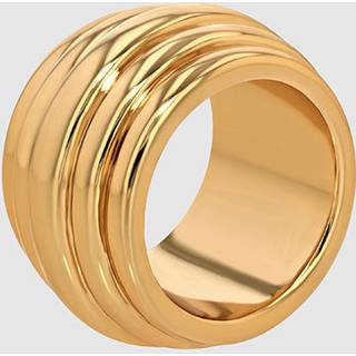 Chunky Ribbed Ring - Gold 5