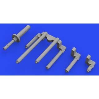 P-38J gun barrels PRINT for TAMIYA