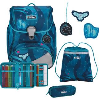 Scout Alpha Exklusiv LED Heaven Schulranzenset