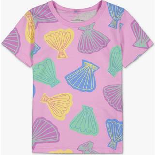 Stella McCartney Kids Printed cotton jersey T-shirt - pink - Y 10