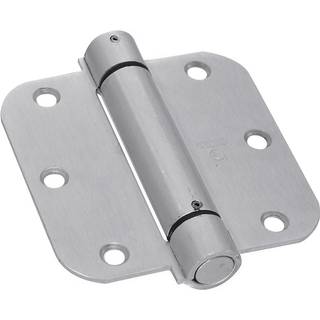 Stanley Security RD2068R31226D 3-1/2 """" X 3-1/2 """" 5/8 """" Radius Standardv?gt Spring H?ngsel # 420774 Satin Chrome finish