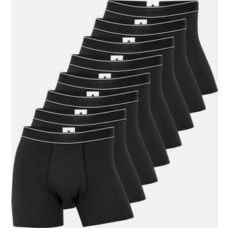 Pique tights 8-pak | Bambusviskose | Sort