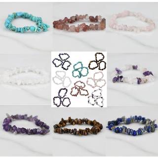 ROSENKVARTS ARMBÅND - KRYSTALCHIPS - armbånd - YOGO & YOGINI - StudioBuus