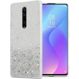 Cadorabo-etui til Xiaomi Mi 9T / Mi 9T PRO / RedMi K20 / RedMi K20 PRO - bagsideetui til beskyttelse i TPU-silikon gel med glitrende glitter