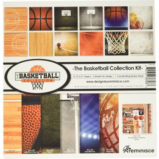Reminisce The Basketball Collection Kit Multicolor 12 """" med 12 """" TBAC-200