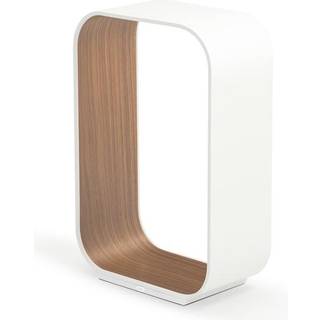 Pablo Contour Bordlampe Lille Hvid/Valnød