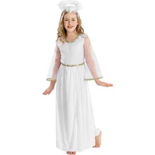 Sød Engel børnekostume - 116 (5-7y)