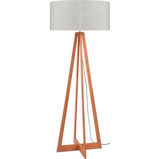 GOOD & MOJO Gulvlampe Everest, lys hør, højde 158 cm
