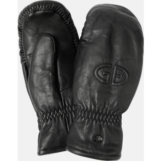 Goldbergh Hilja leather ski mittens - black - S