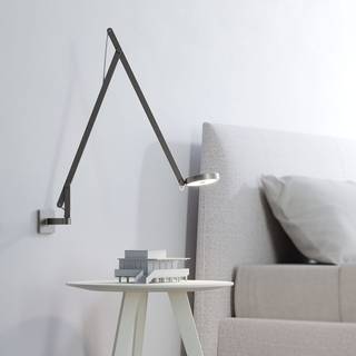 ROTALIANA STRING W1 ALU/SILVER DTW VÆGLAMPE