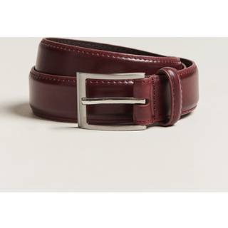 Loake 1880 Philip Leather Belt Burgundy