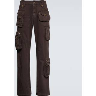 Dolce&Gabbana Mid-rise straight cargo pants - brown - EU 54