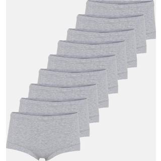 Maxi brief 9-pak | Bambusviskose | Grå melange