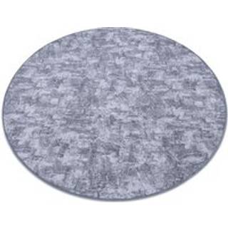 TÆPPER hjul SOLID grå 90 KONKRET cirkel 100 cm