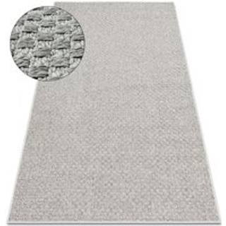 Tæppe ORIGI 3661 grå - fladvævet SISAL snor 194x290 cm