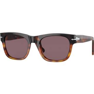 Persol Unisex PO3269S 1160AF Solbriller Plast Rød Violet Firkantet - Rød