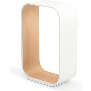 Pablo Contour Bordlampe Lille Hvid/Egetræ