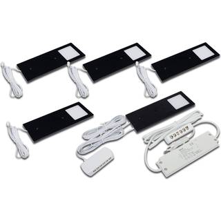 Eco-Pad F LED-underskabsbelysning, 5, 4.000 K sort