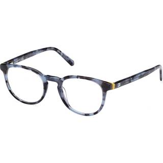 Guess Mand GU50069 092 Optiske stel Acetat Blå Firkantet Normal