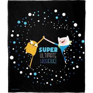 Northwest Adventure Time Silk Touch kastet?ppe 50"" x 60"""" Super Ultimate High Five