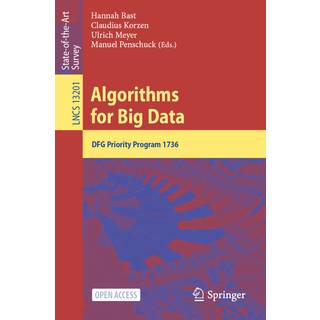 Algorithms for Big Data