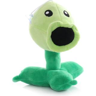 Jhesao 7 """" Planter og zombier Pvz Plush Peashooter Toys Pvz 1 2 Fyldte bl?de zombier Doll Green Pea Shooter Plush Toy Ny