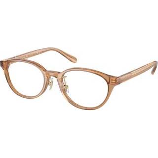 Coach HC6152D Asian Fit 5654 49 Briller Kvinder Brun - Transparent Brown - 49mm