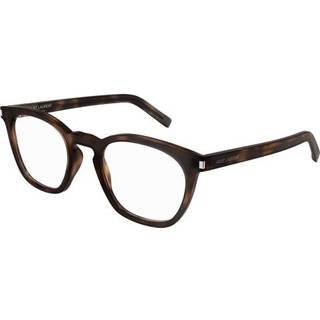 SAINT LAURENT Unisex SAINT LAURENT SL 28 OPT 002 Optiske stel Acetat Havana Transparent Rund
