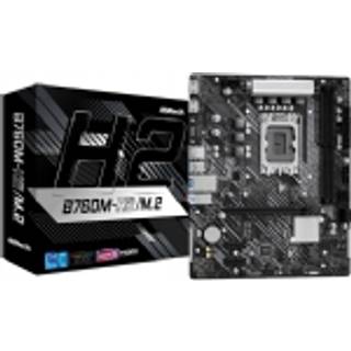 ASRock B760M-H2/M.2 Bundkort - Intel B760 - Intel LGA1700 socket - DDR5 RAM - Micro-ATX