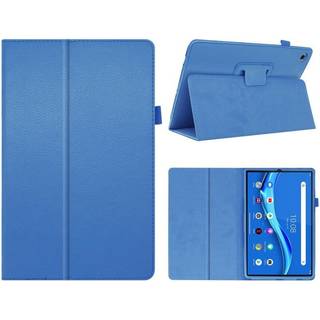Lenovo Tab M10 FHD Plus litchi læderetui - Babyblå