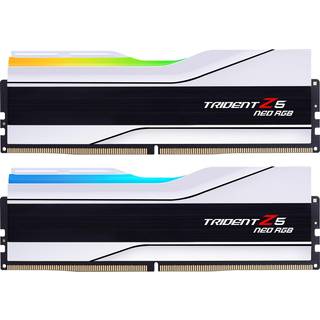 G.Skill Trident Z5 Neo RGB DDR5-6000 - 64GB - CL30 - Dual Channel (2 pcs) - AMD EXPO - Hvid med RGB