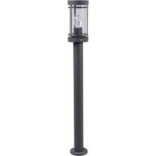 Lindby Djori vejlampe, 80 cm, antracit, rustfrit stål, E27