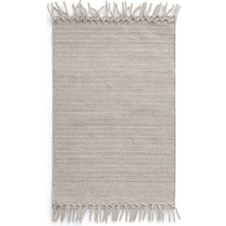 Formgatan Bold Fringe Tæppe 140x200 Cm Ivory - Plasttæpper Genanvendt Pet Elfenben - FG 7202