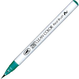 ZIG Clean Color Pensel Pen 417 Blå grøn