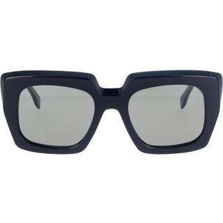 Retrosuperfuture Unisex BKK Piscina black Solbriller Acetat Sort Grå Firkantet Normal