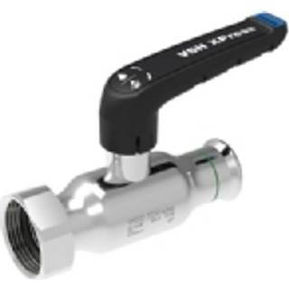 VSH Xpress kuglehane 3/4''x18mm med håndtag. DN15. Omløber-press. Rustfrit stål