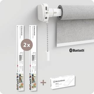 MotionBlinds - Upgrade Kit (Bluetooth Duo-Pack + Remote) – Bluetooth + Fjernbetjening