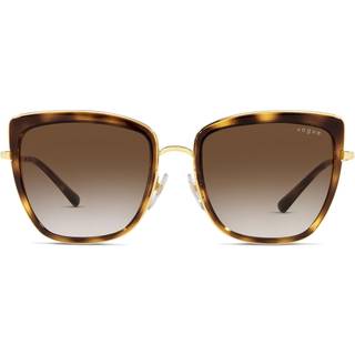 Vogue Briller VO4223S 280/13 54 Solbriller Kvinder Guld - Gold Havana - 54mm