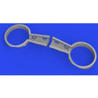 Bf 109F wheel bays rounded PRINT 1/48 EDUARD