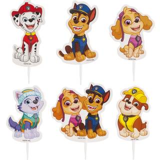 Kage Pynt Paw Patrol - 16 stk., Dekora