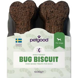 Petgood Insektbaserede Hundekiks I 6-pak - 100 g
