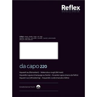 da capo Aquarellblock Nr. 4 30x40cm 220g 20 Blatt