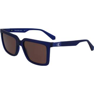 Calvin Klein Unisex CKJ23659S 400 Solbriller Bio-injekt Blå Brun Firkantet Normal Normal