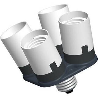 Falcon Eyes Lamp holder AD-4E27 from 1 to 4 lamps