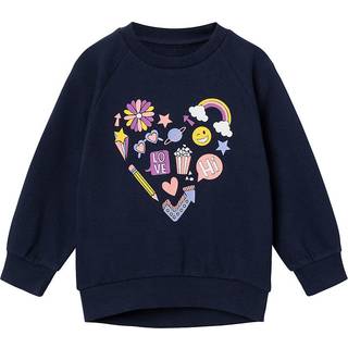 Name It Dark Sapphire/heart Sweatshirt