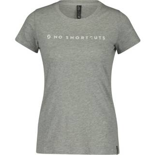 Scott Women's No Shortcuts S/S T-shirt Damer størrelse L farve grå