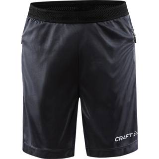 Craft - Evolve Zip Pocket Shorts JR - Asphalt 122/128