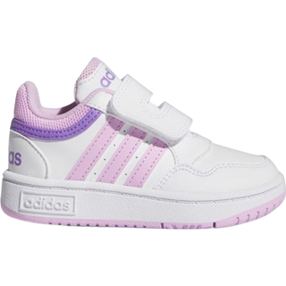 Hoops sko - Cloud White / Bliss Lilac / Violet Fusion - 23